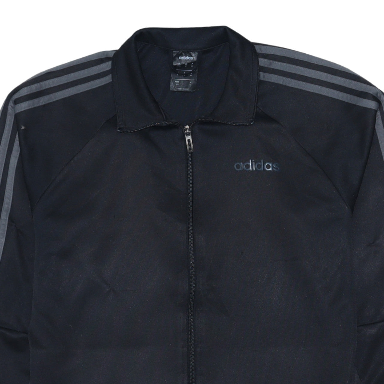 Adidas Men's Black M Track Jacket Full Zip Sportswear