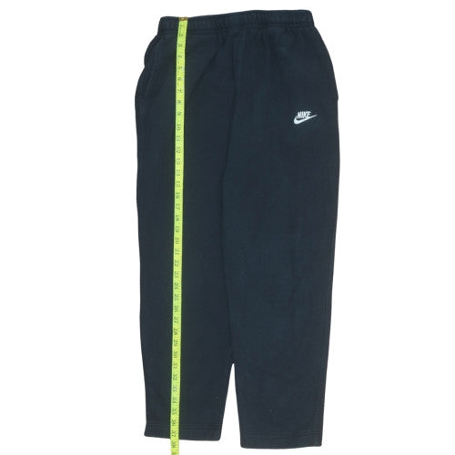Nike Men's Black Fleece Sweatpants M Regular Fit Casual Trousers