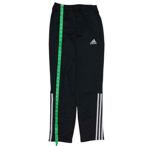 Adidas Men's Black Track Pants M Regular Fit Activewear Trousers