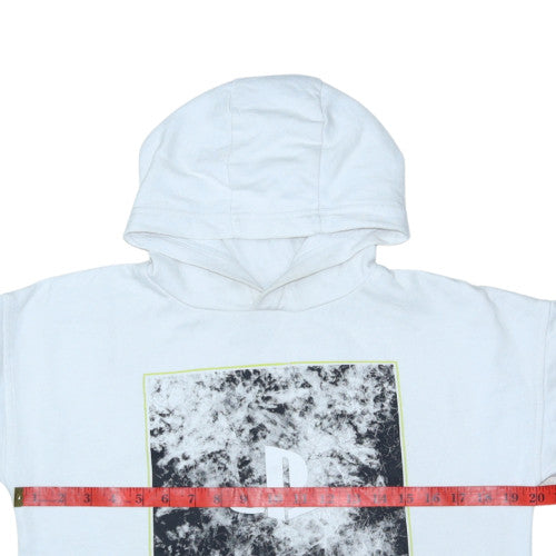 Primark PlayStation Boys White Hoodie 11-12 Years Pullover Graphic Print