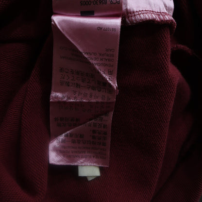 Levi's Womens Burgundy Cotton Pullover Sweatshirt Size S