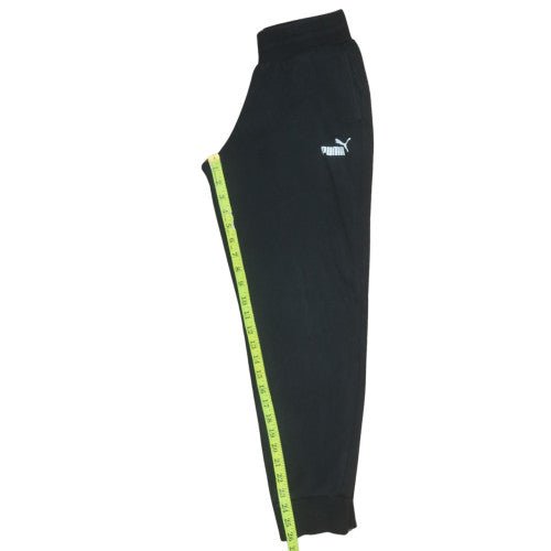 Puma Womens Black Fleece Jogger Sweatpants S Regular Fit