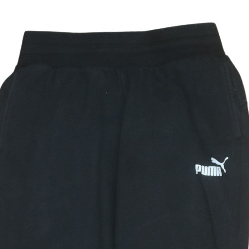 Puma Womens Black Fleece Jogger Sweatpants S Regular Fit