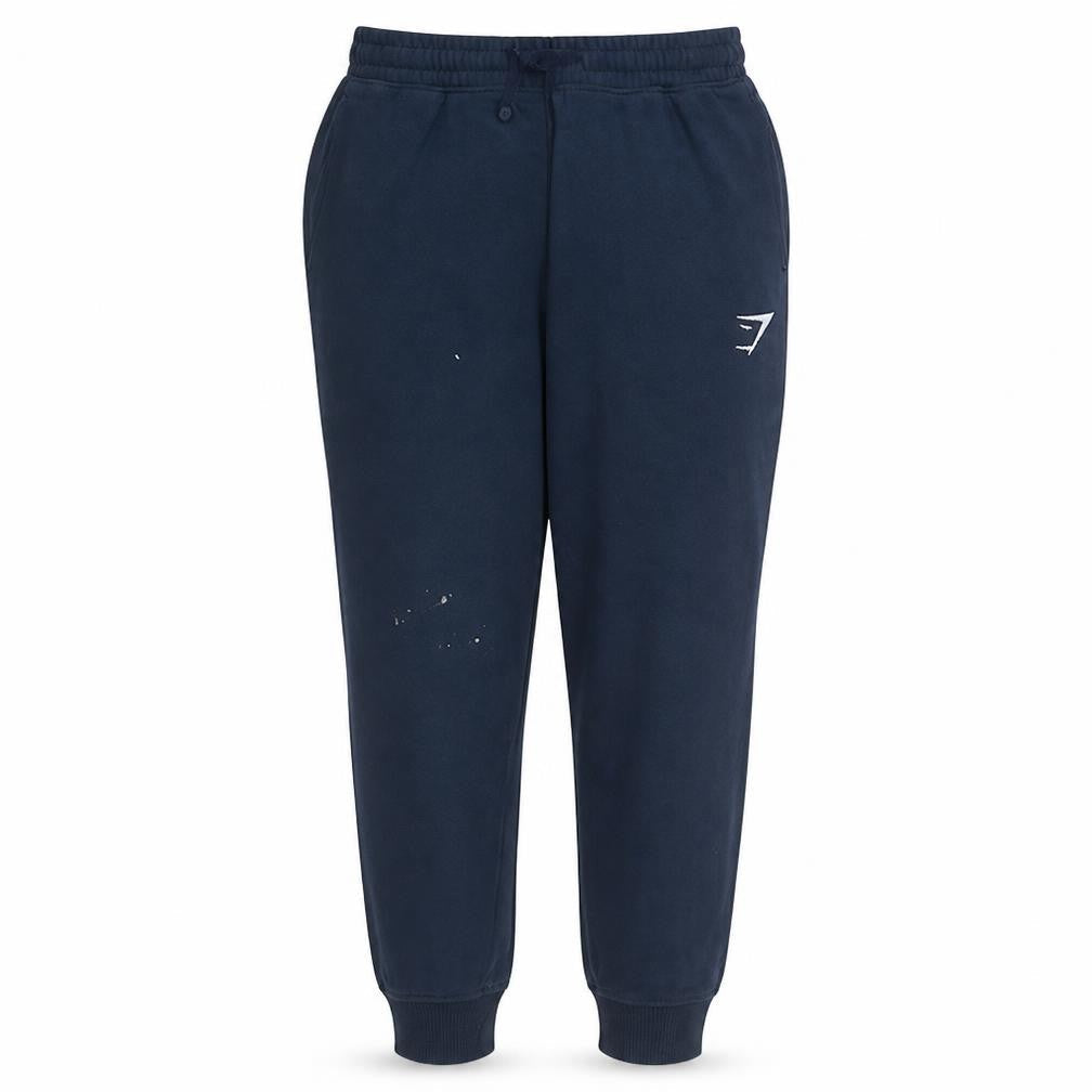 Gymshark Men’s Blue Jogger Sweatpants Size S Cotton Blend Activewear
