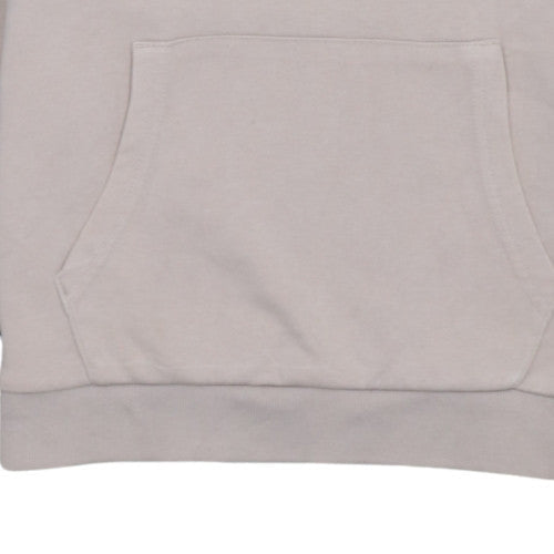 FILA Girls Beige Pullover Hoodie 13-14 Years Cotton Blend Logo Sweatshirt