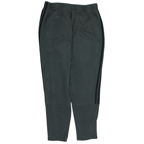 Adidas Men’s Black Fleece Jogger Trousers Size L Tapered Fit