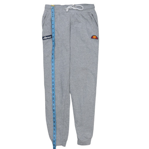 Ellesse Women Grey Jogger Sweatpants UK 6 Cotton Blend Casual
