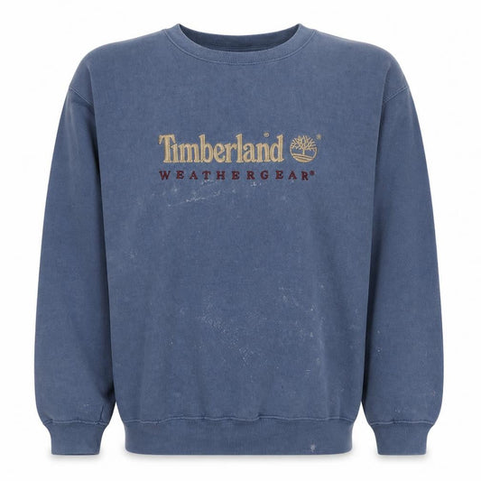 Timberland Men's Blue XL Pullover Sweatshirt Logo Outdoor