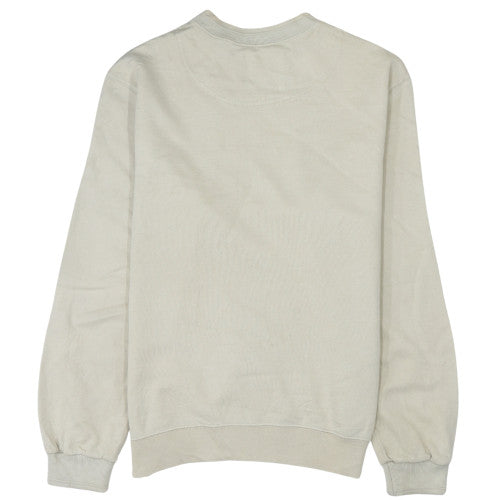 Champion Men's Beige Crew Neck Pullover Sweatshirt Size L