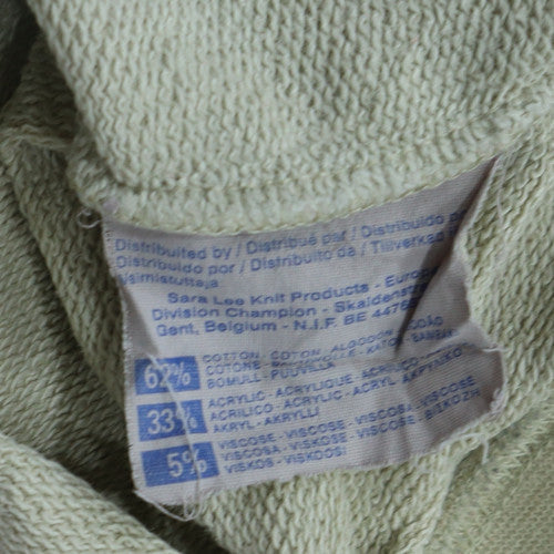 Champion Men's Beige Crew Neck Pullover Sweatshirt Size L