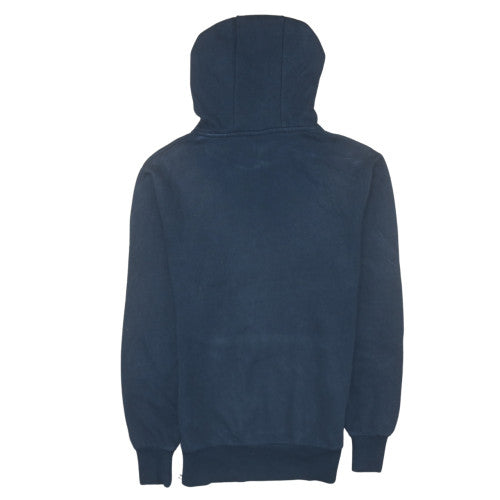 Ellesse Mens Blue Pullover Hoodie Small Regular Fit Logo Fleece