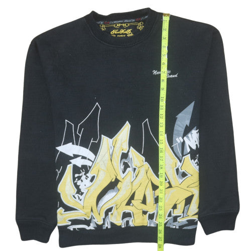 Narkotic Brand Men's Black XL Graphic Pullover Sweatshirt