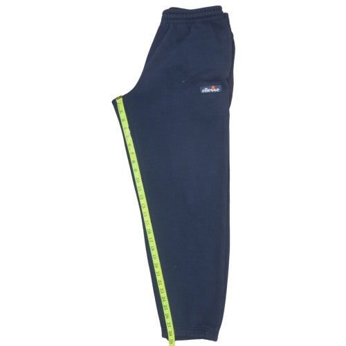 Ellesse Men's Blue M Regular Fit Fleece Sweatpants