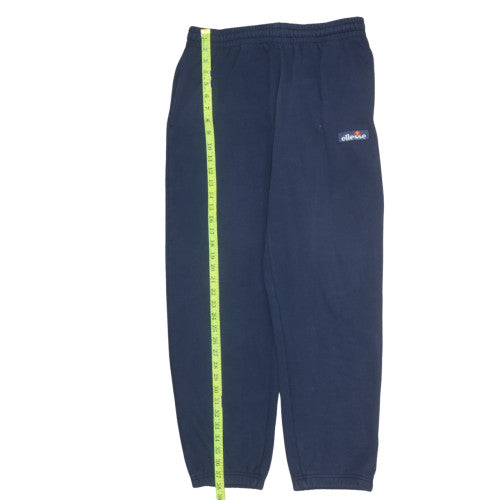Ellesse Men's Blue M Regular Fit Fleece Sweatpants