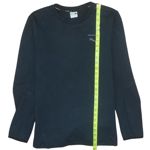 Puma Men's Black Long Sleeve Crew Neck T-Shirt Size S