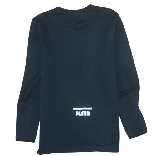 Puma Men's Black Long Sleeve Crew Neck T-Shirt Size S