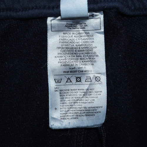 Adidas Men's Navy Blue Jogger Sweatpants Size M Elastic Waist