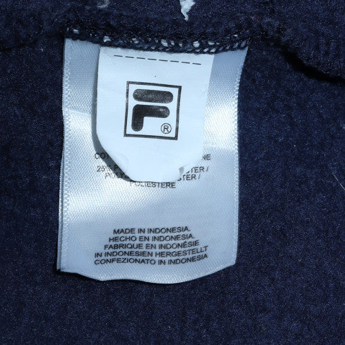 Fila Men's Blue Crew Neck Pullover Sweatshirt Size S