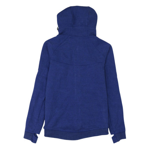 Nike Men's Blue Full Zip Hoodie Size M Lightweight Sportswear