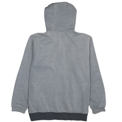 Nike Mens Grey Full Zip Hoodie Oregon Embroidered Logo Size L