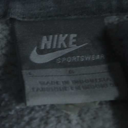 Nike Mens Grey Full Zip Hoodie Oregon Embroidered Logo Size L