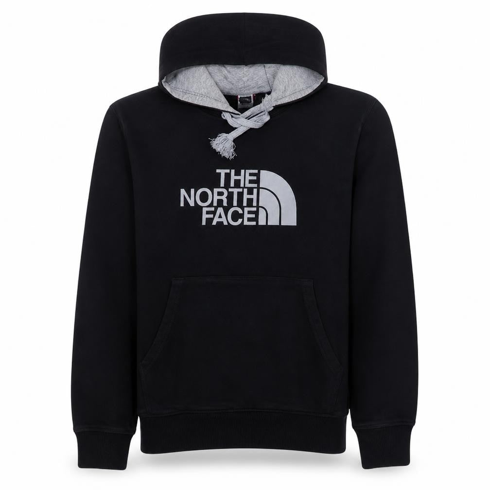 The North Face Men's Black Pullover Hoodie Medium Graphic Logo