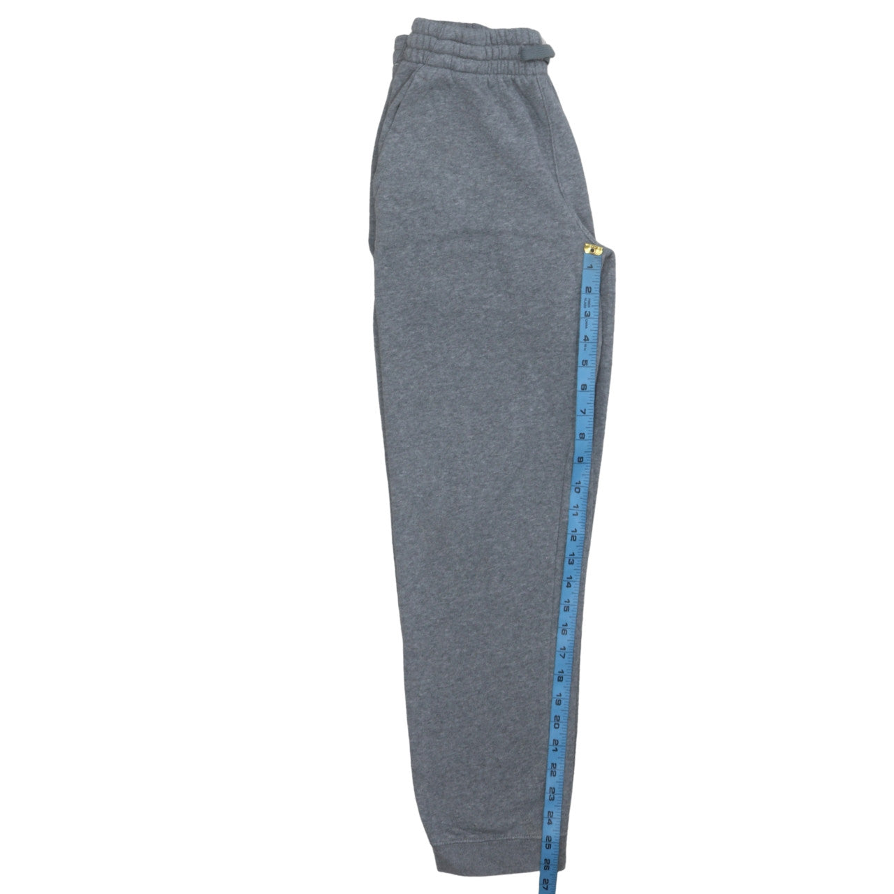 Nike Boys Grey XL Jogger Sweatpants with Elastic Waist & Pockets