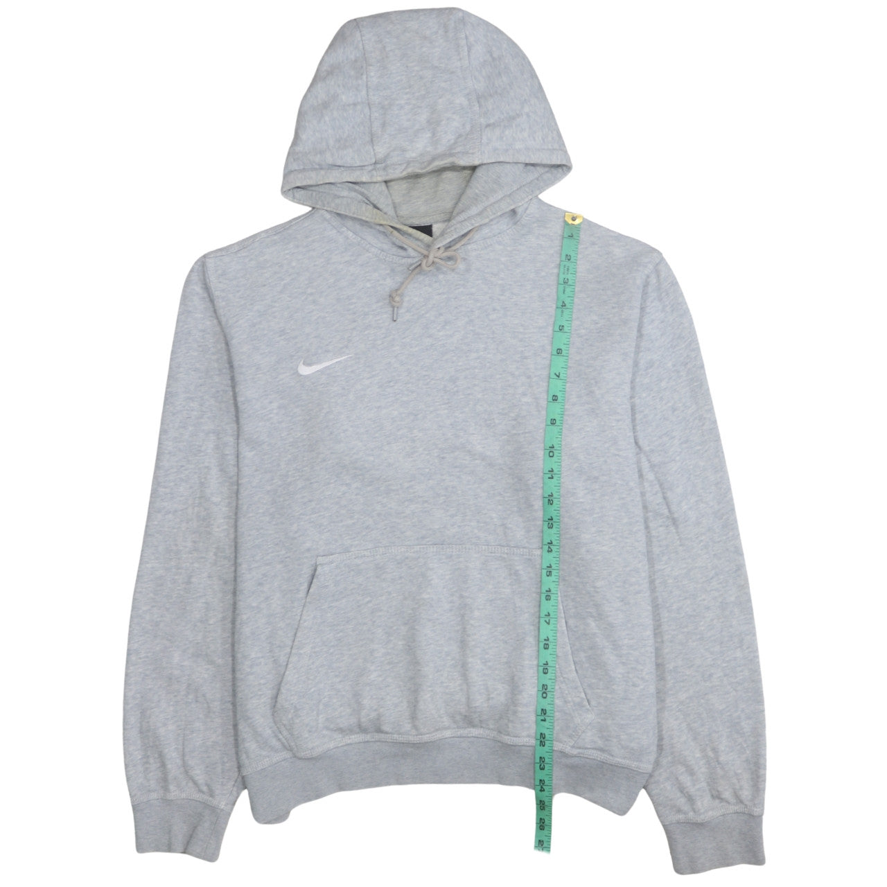 Nike Men's Grey Pullover Hoodie L Regular Fit Sports Style