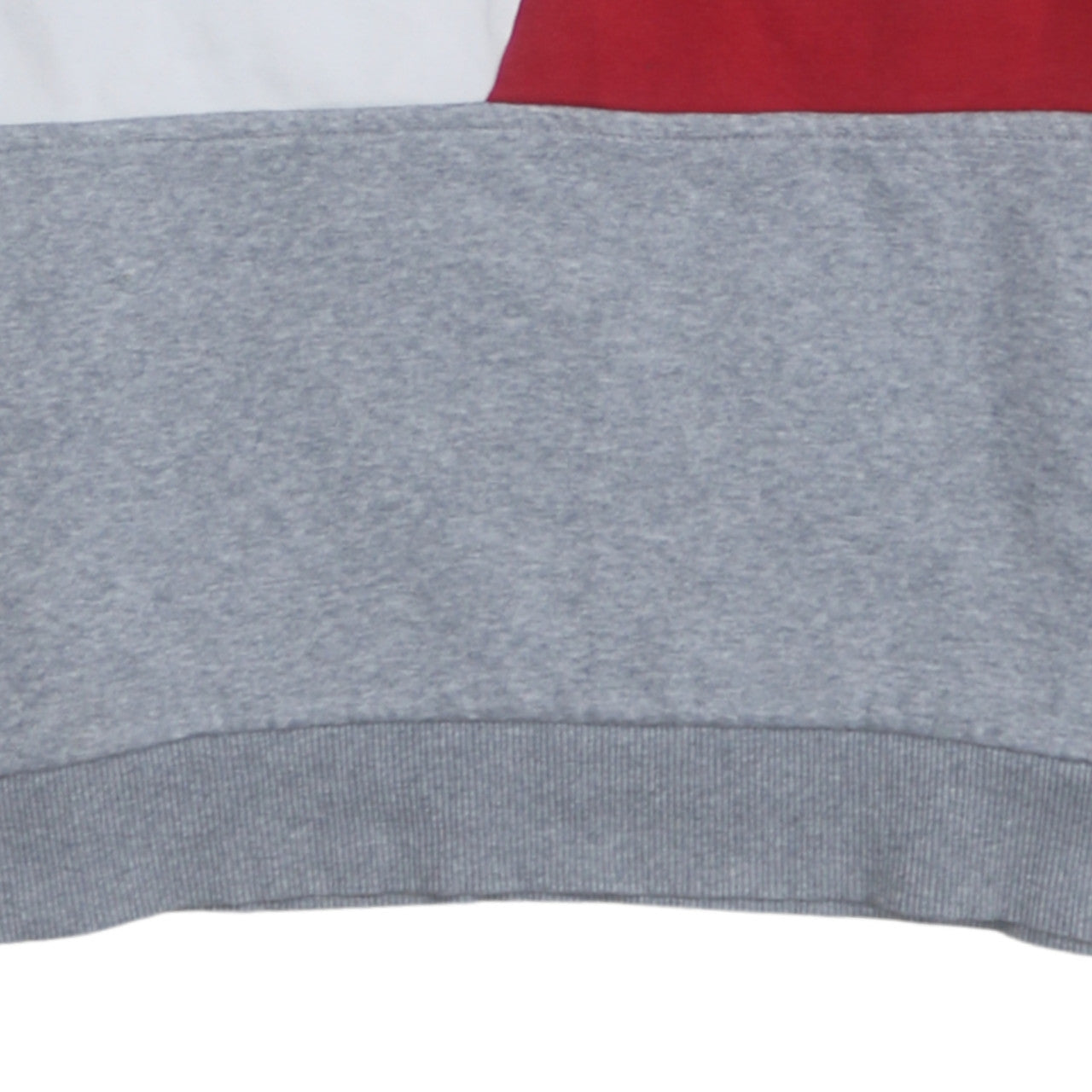 Tommy Hilfiger Sport Women's Grey Red Colourblock Sweatshirt Size M