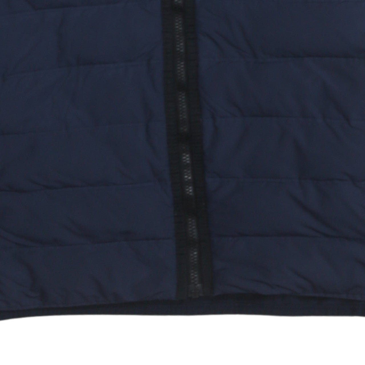 Adidas Teens Blue Full Zip Hooded Quilted Sports Hoodie 164
