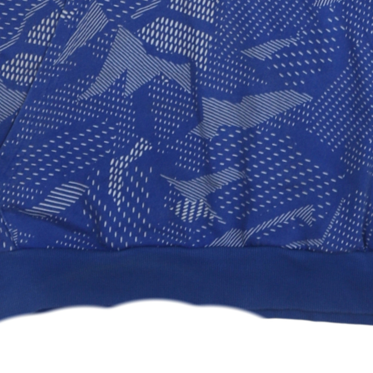 Adidas Men's Blue Pullover Hoodie Size M Sports Fleece Logo