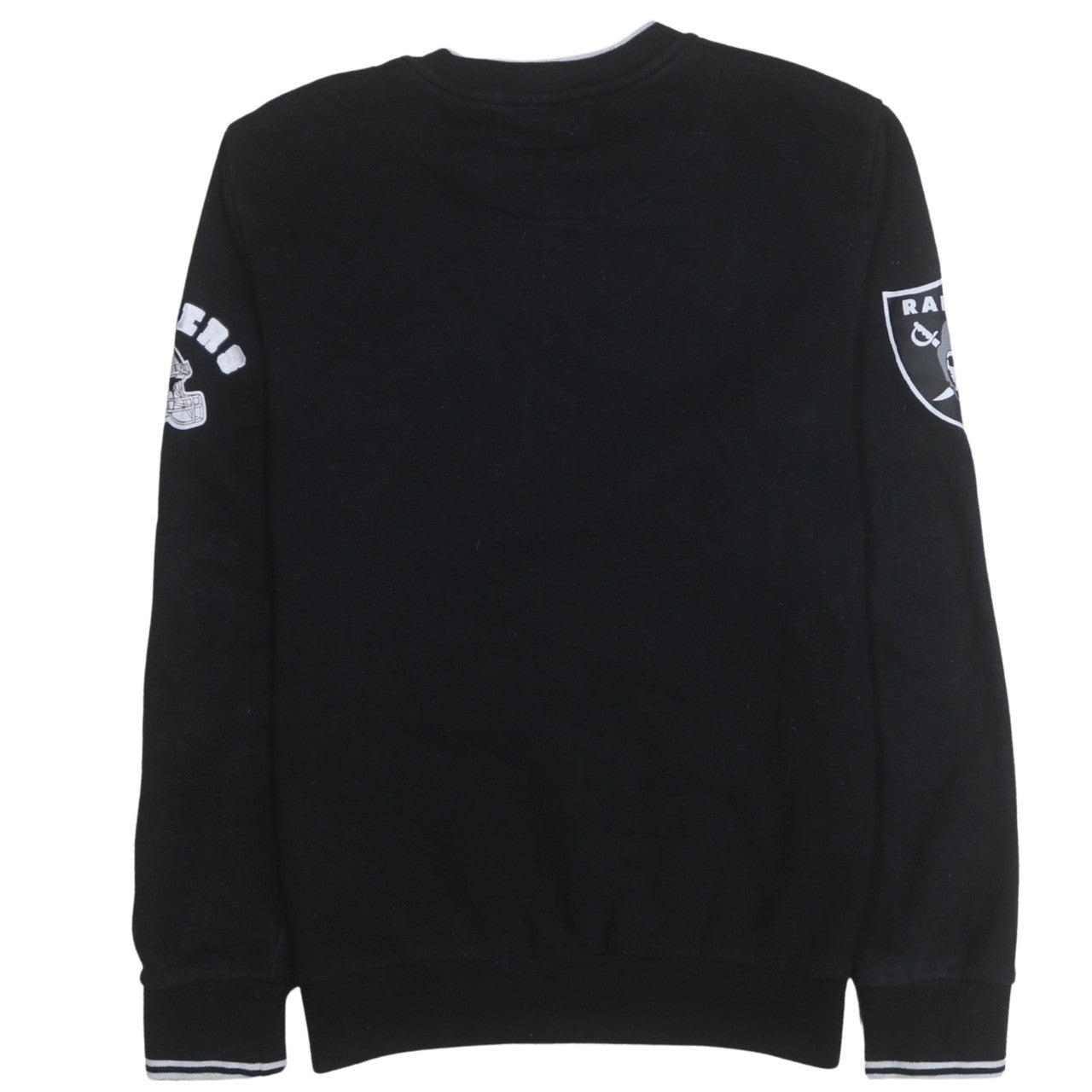 Primark NFL Raiders Black Women's Medium Pullover Sweatshirt