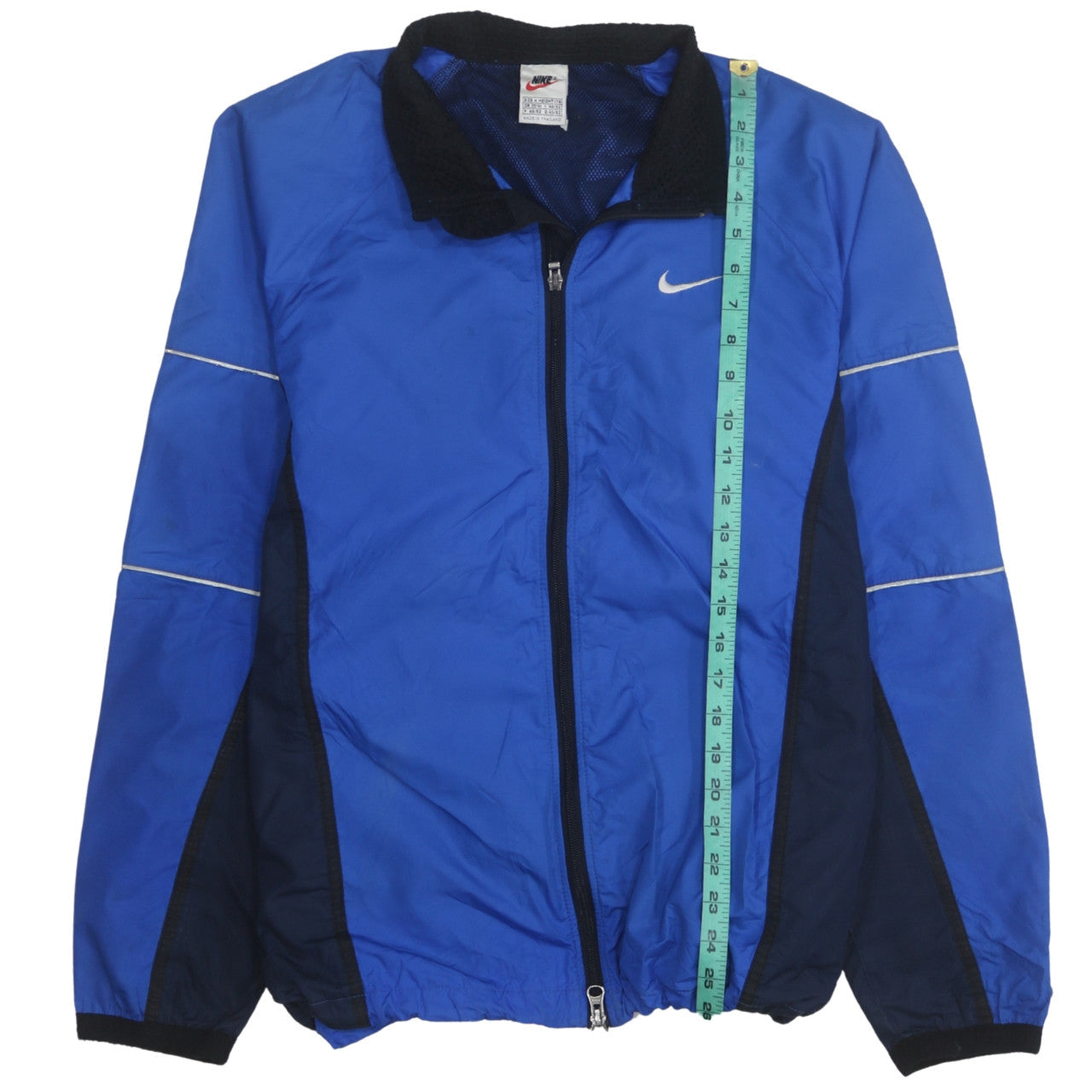 Nike Men's Blue Track Jacket M Full Zip Lightweight Activewear