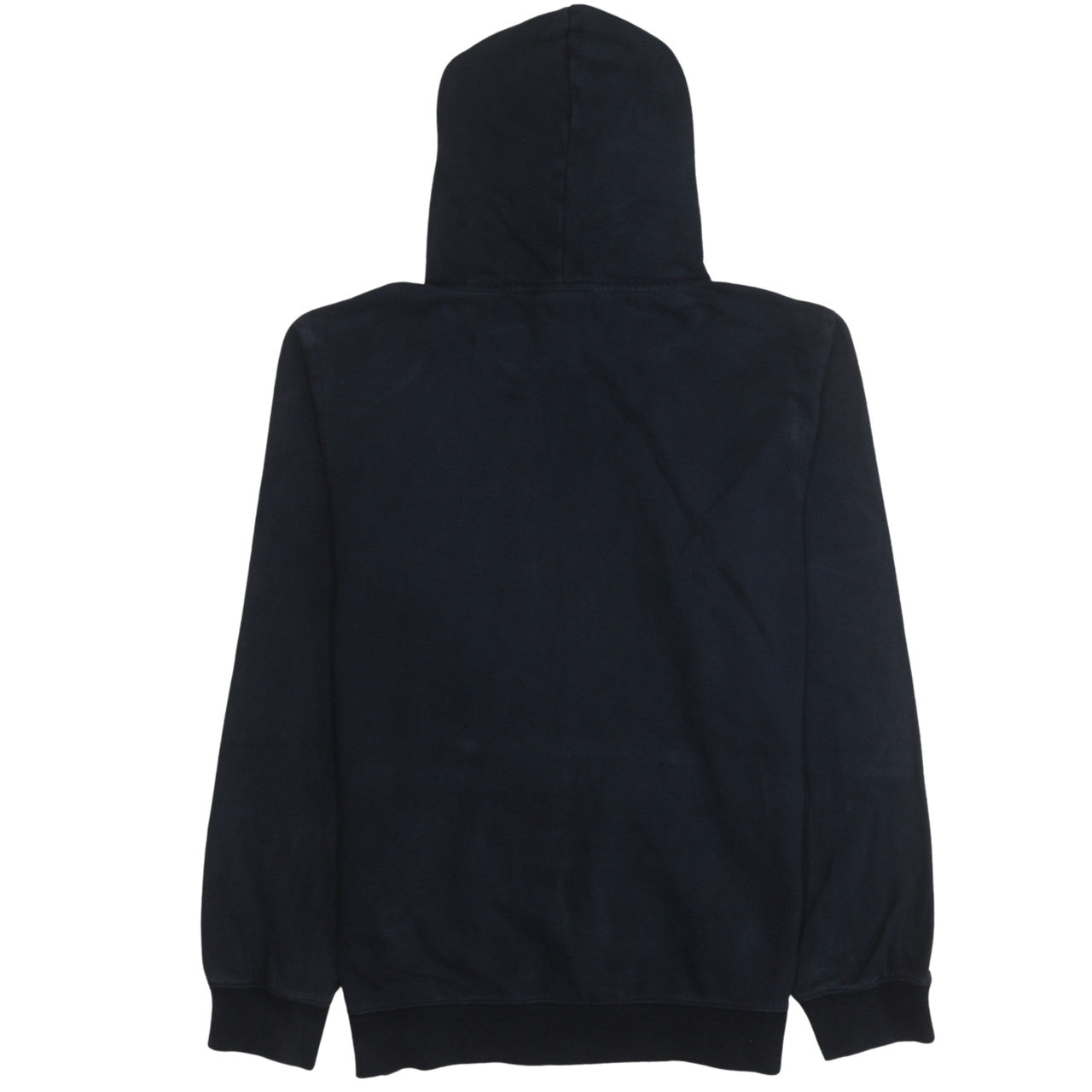 Champion Men's Black Pullover Hoodie Medium Fleece Logo Sweatshirt