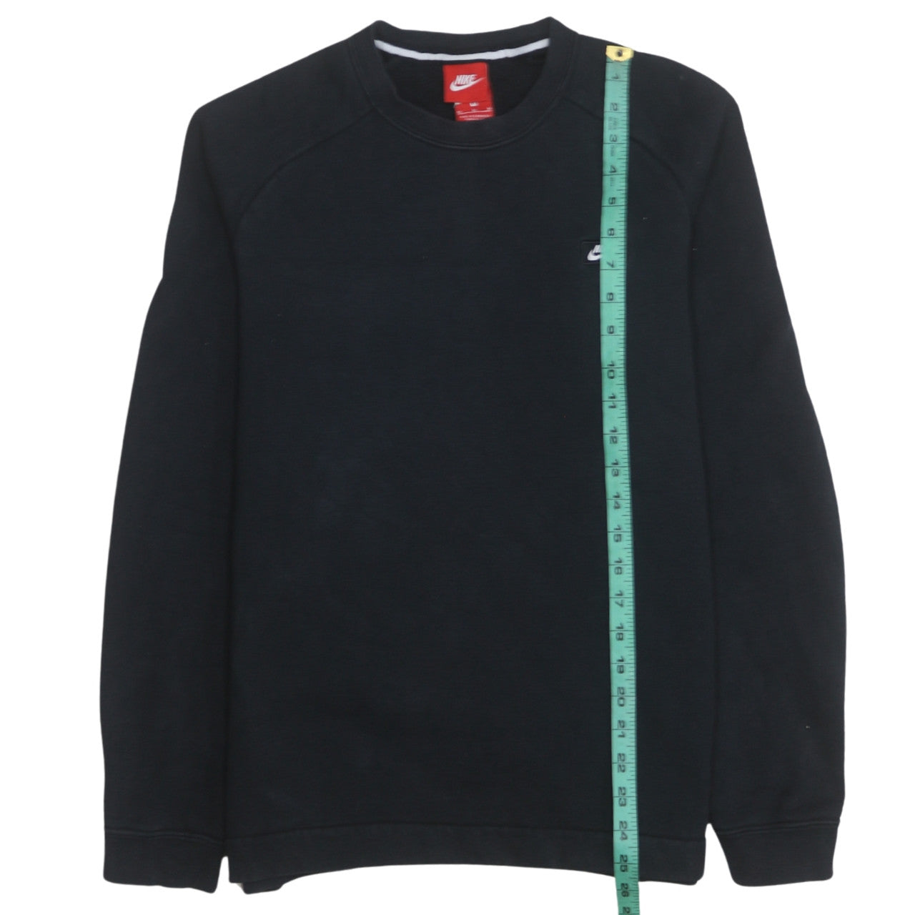 Nike Men’s Black Crew Neck Pullover Sweatshirt M Regular Fit