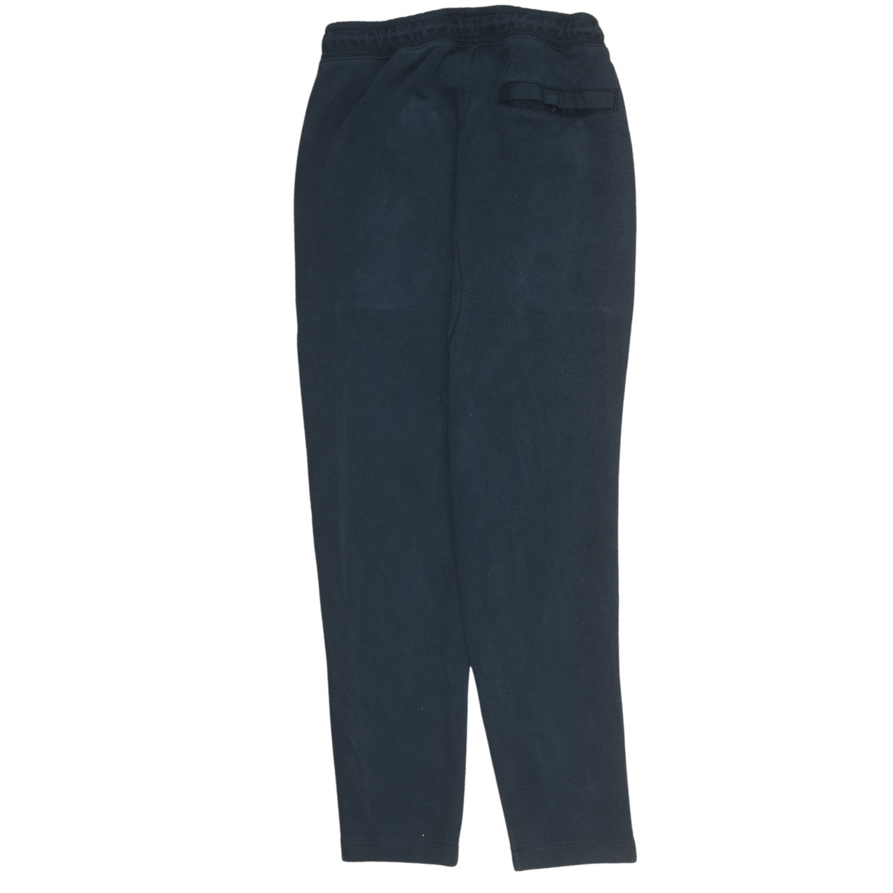 Nike Men's Black Jogger Trousers Size M with Logo and Zip Pockets