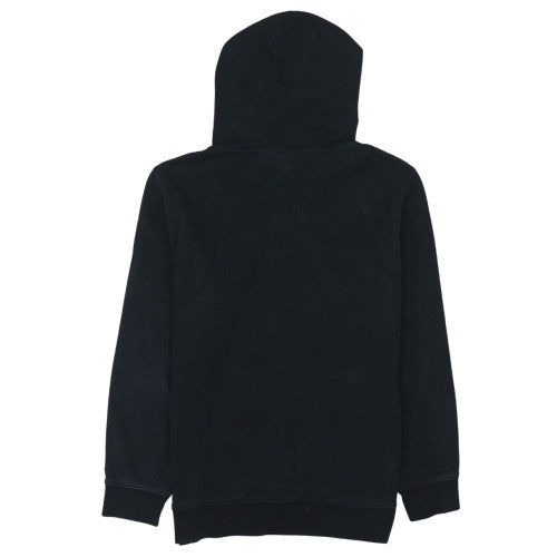 Vans Boys Black Pullover Hoodie L Fleece Logo Streetwear Skateboarding