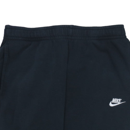 Nike Men's Black Fleece Joggers M Comfort Fit Tapered