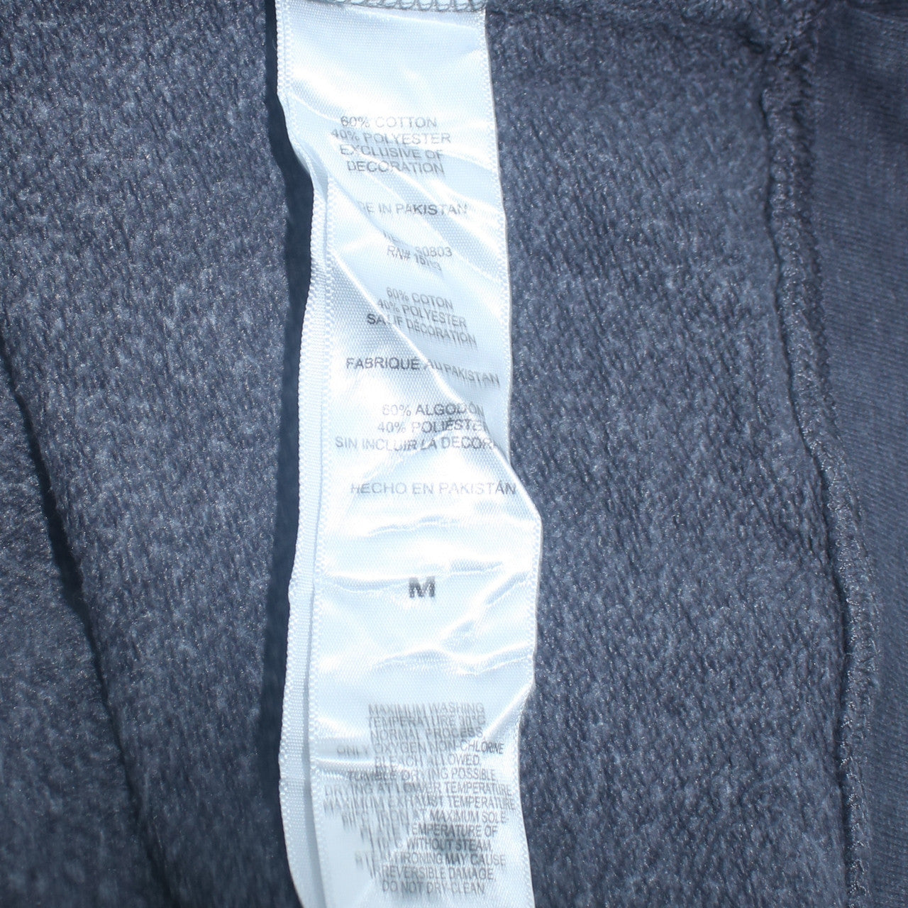 Champion Men's Grey Crew Neck Pullover Sweatshirt M Regular Fit