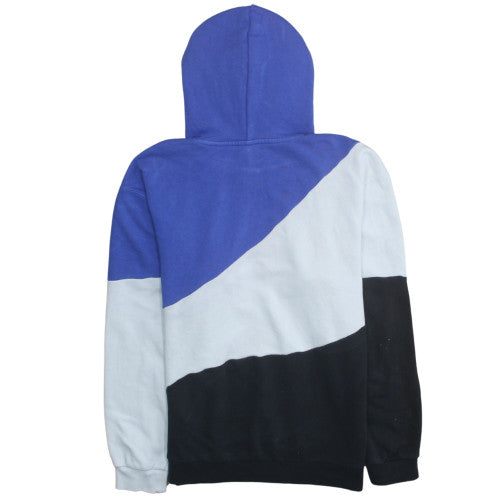 Puma Boys Blue Colourblock Pullover Hoodie Size 15-16 Years