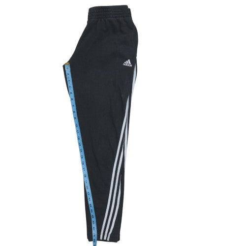 Adidas Womens Black Jogger Trousers Size L Elastic Waist Sportswear