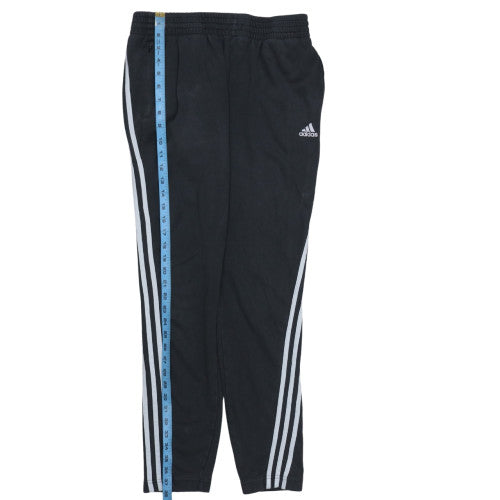 Adidas Womens Black Jogger Trousers Size L Elastic Waist Sportswear