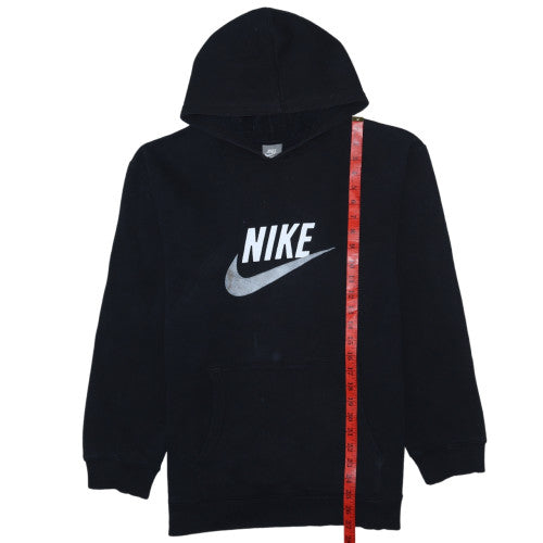 Nike Boys Black Pullover Hoodie XL 13-15 Years Classic Fleece Sweatshirt