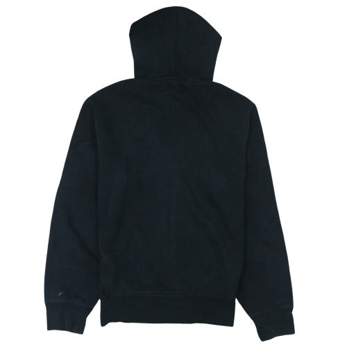 Ralph Lauren Mens Black Full Zip Hoodie M Regular Fit Cotton Blend