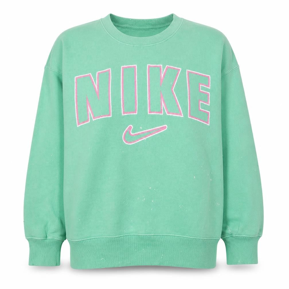 Nike Women's Green Crew Neck Pullover Sweatshirt Size M
