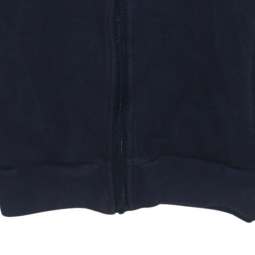 Diesel Men's Blue Full Zip Hoodie Size S Cotton Blend
