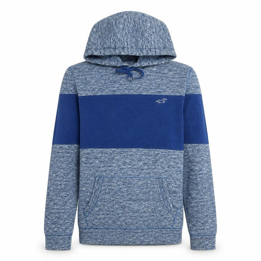 Hollister Men’s Blue Pullover Hoodie Size S Regular Fit