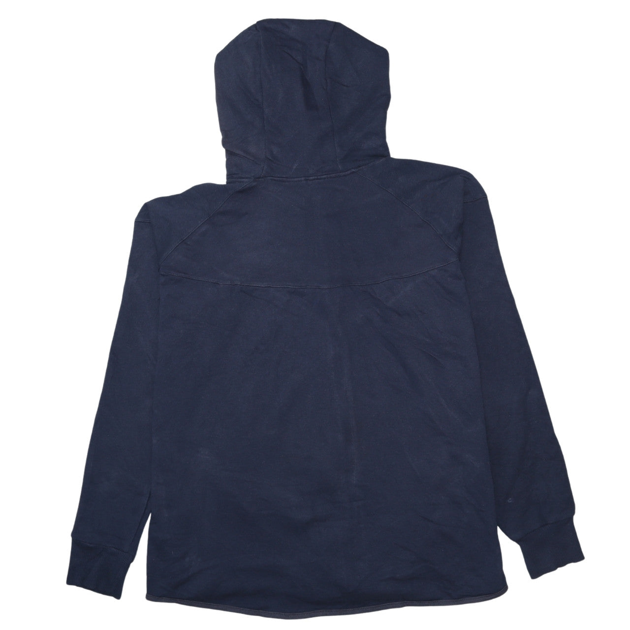 Nike Men's Blue 2XL Full Zip Hoodie Sweatshirt Cotton