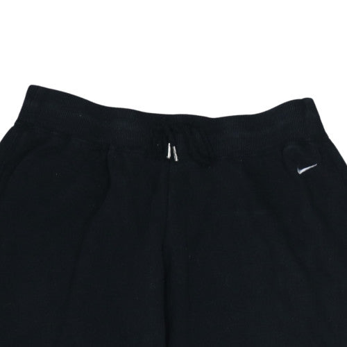 Nike Womens Black Fleece Sweatpants L Regular Fit Elastic Waist