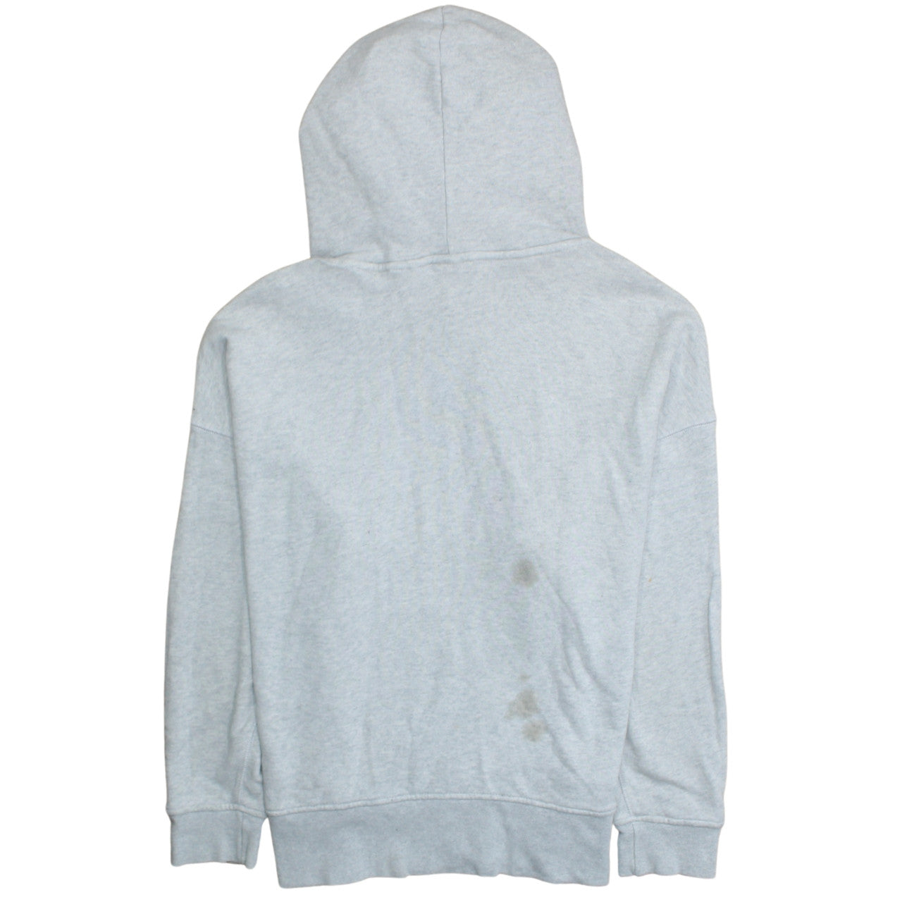 Adidas Women Grey Pullover Hoodie Size 12 Cotton Blend Casual